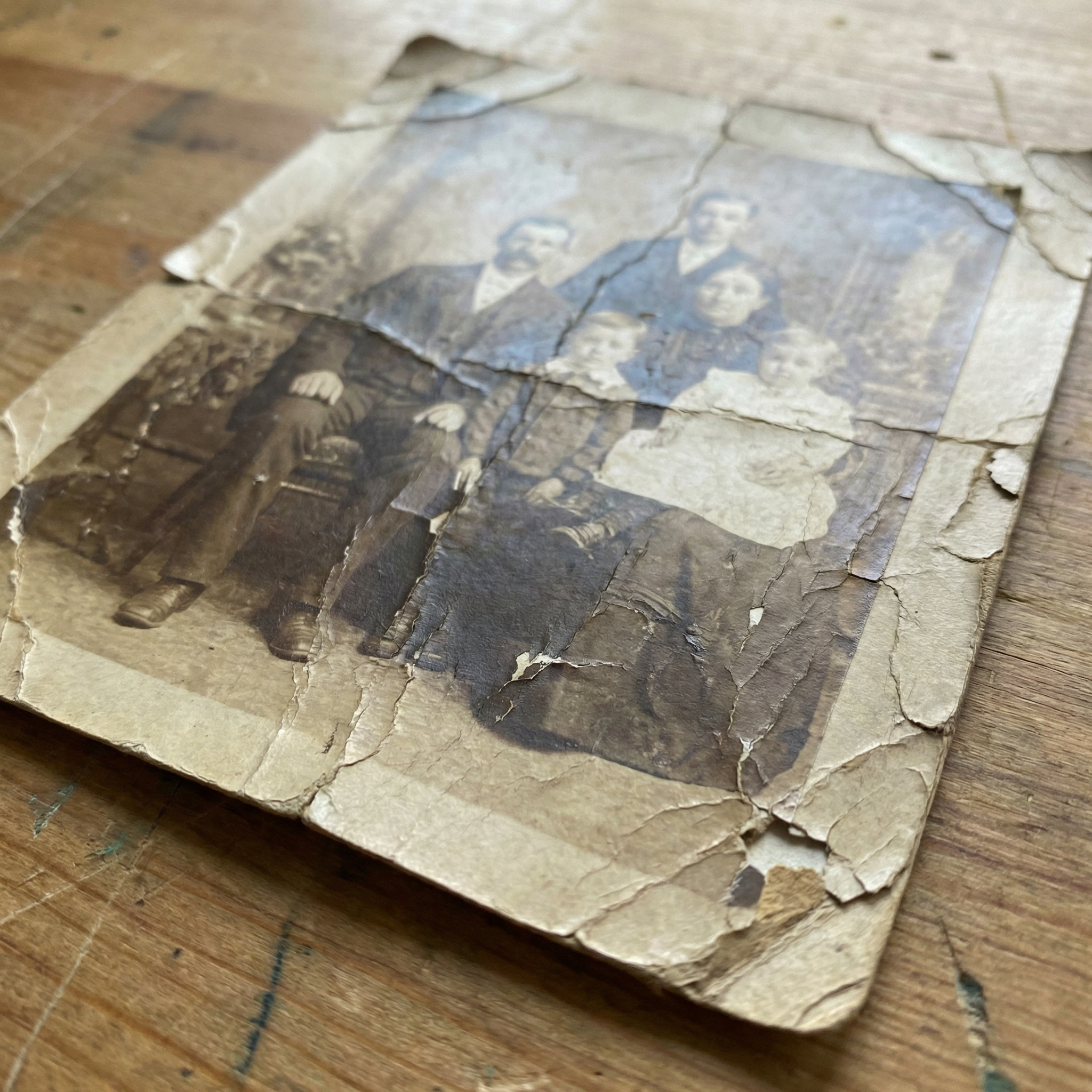 Damaged Print - Before